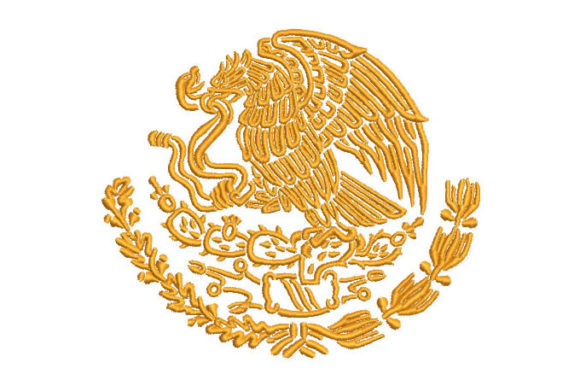 Coat of Arms of Mexico Embroidery