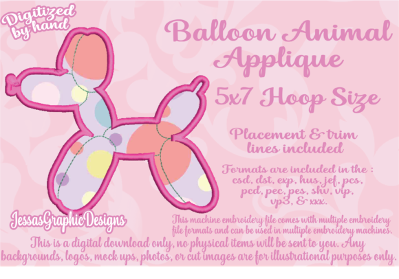 Review: Balloon Animal Applique