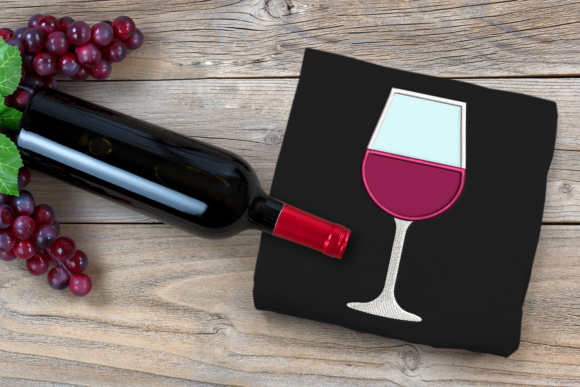 Wine Glass Applique Review